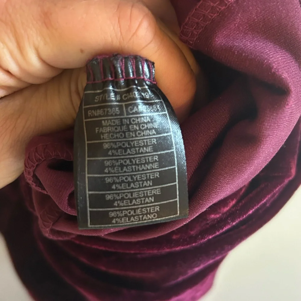 NWT cupcakes & cashmere Velvet Jumpsuit - Picture 8 of 11
